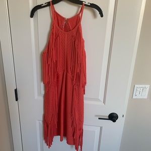 Alberto Makali Fringe Dress